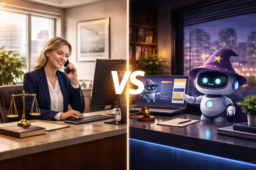 Virtual Law Firm Receptionist vs Traditional Receptionist