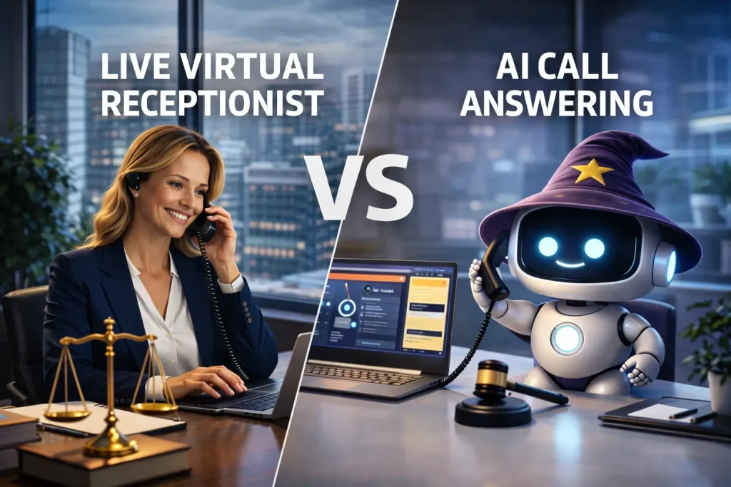 live virtual receptionist