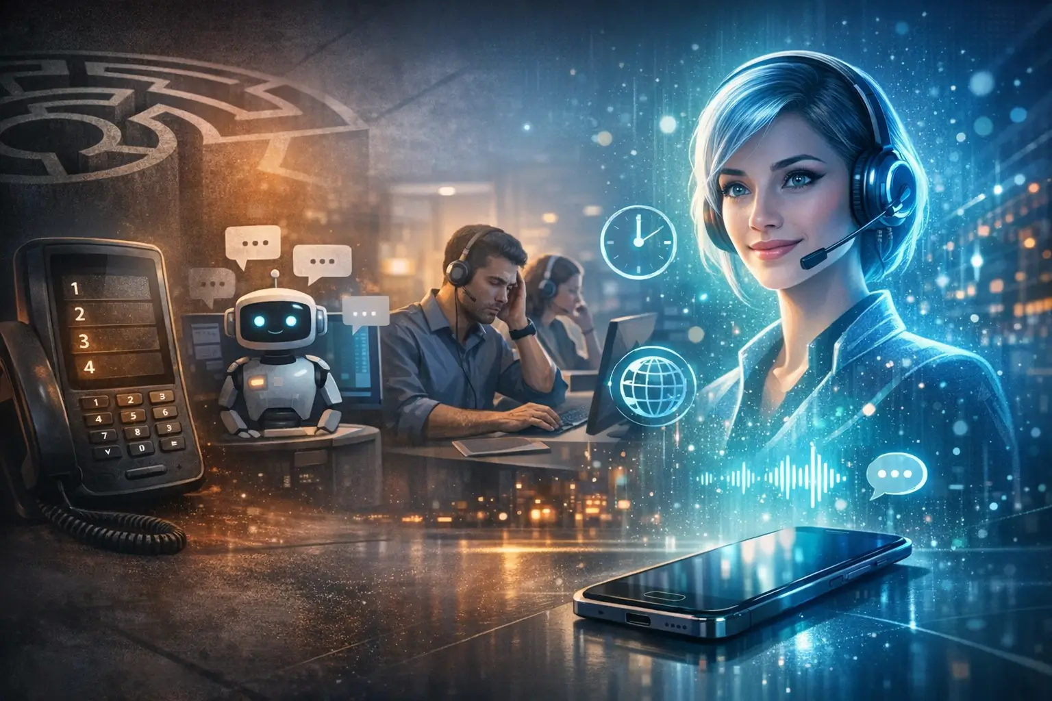 Why TeleWizard’s AI Phone Agents Outperform IVR, Chatbots, and Live Agents