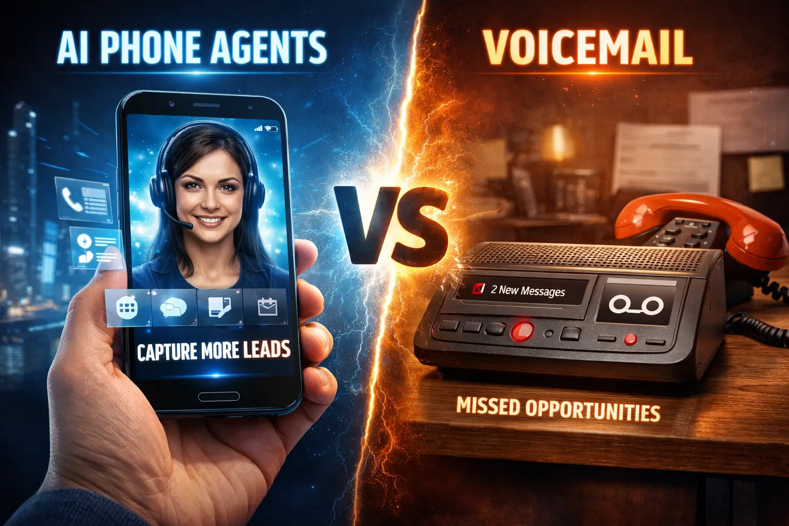 AI Phone Agents vs Voicemail: Which Captures More Opportunity?