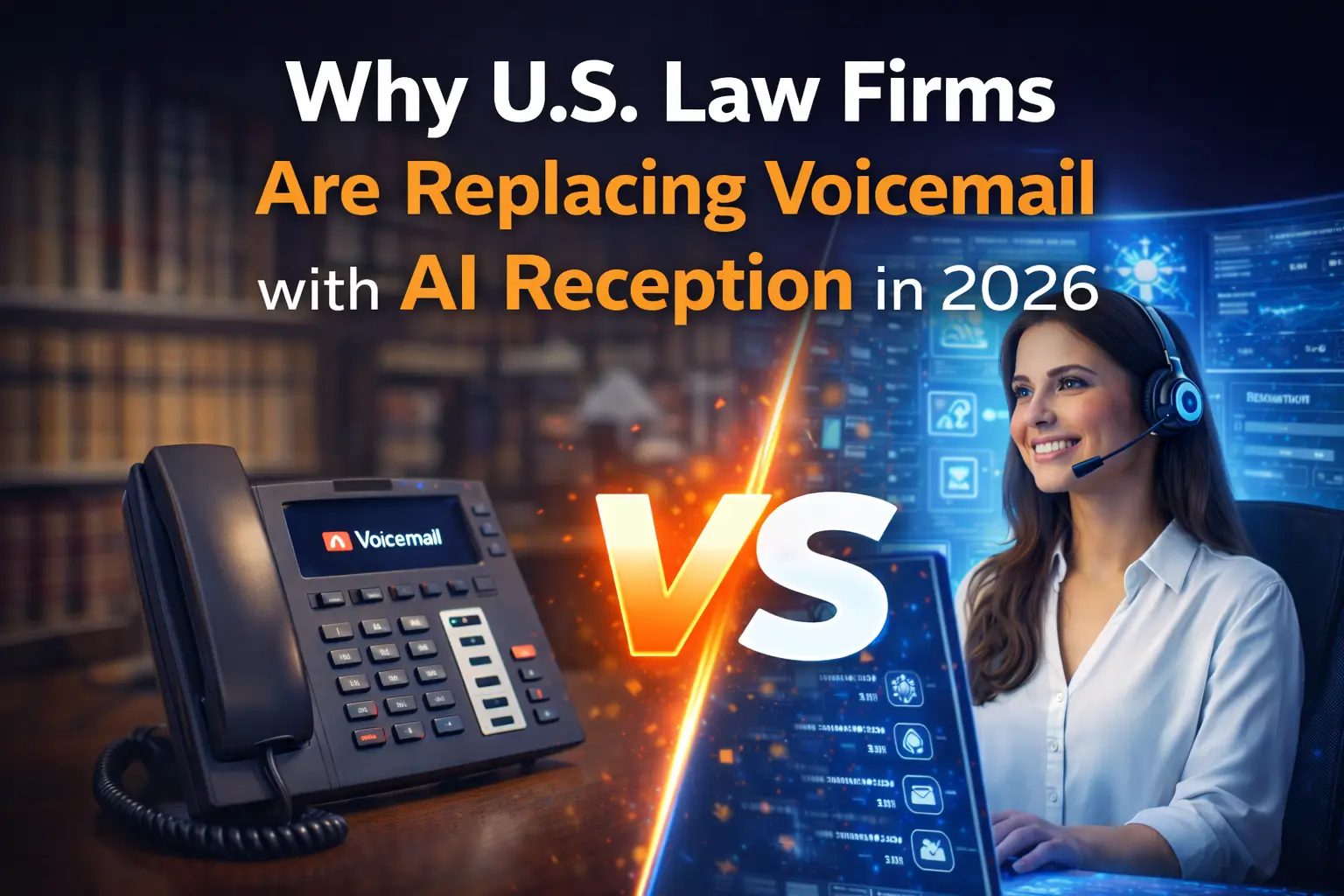 Why U.S. Law Firms Are Replacing Voicemail with AI Reception in 2026