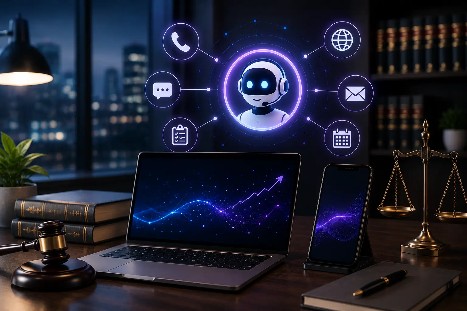How U.S. Law Firms Use AI to Build a 24/7 Client Acquisition System