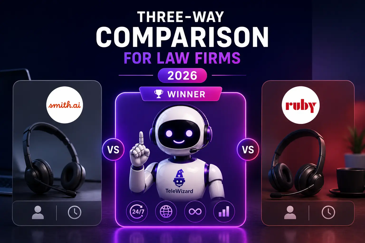 Three-way comparison for law firmsThree-way comparison for law firms