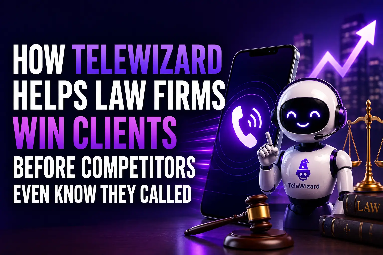 How TeleWizard Helps U.S. Law Firms Win Clients Before Competitors Even Know They Called