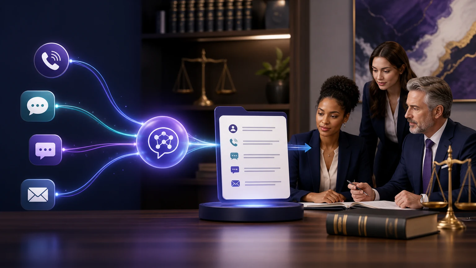 Law Firm Client Communication: AI Receptionist Guide